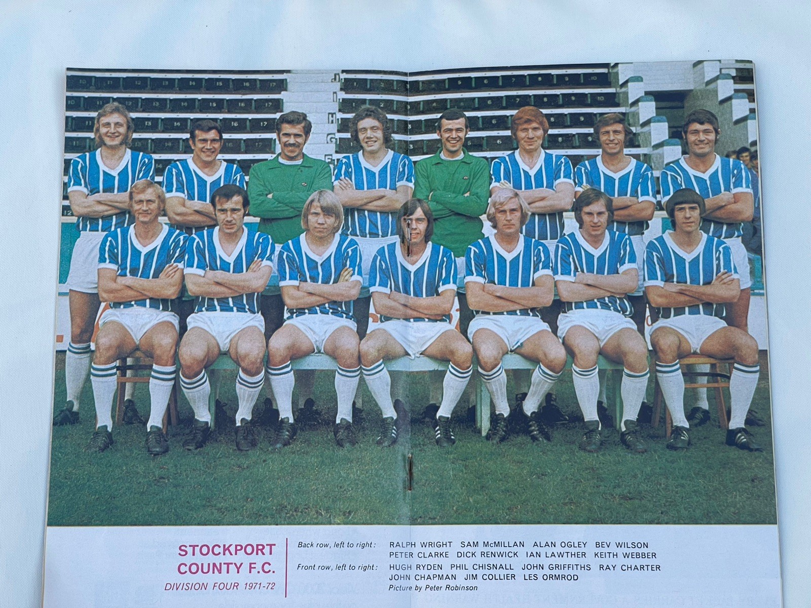 Stockport County Memorabilia 1971/72 League Review Football Magazine