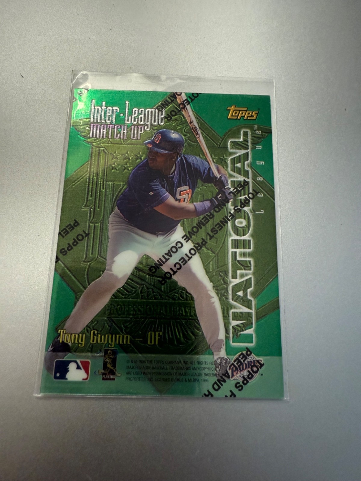 1997 Topps – Inter-League Match-Up Finest T. Gwynn/J. Gonzalez ILM4