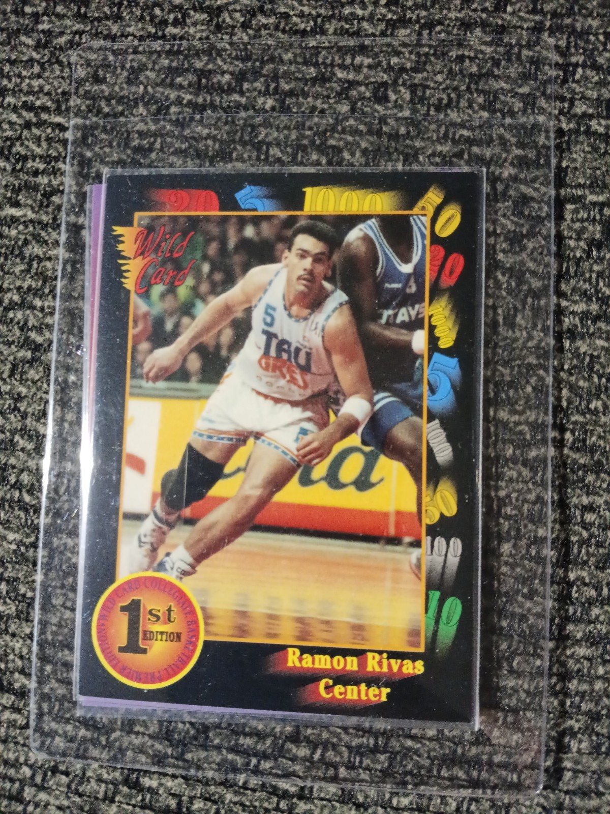 1992 Wild Card Collegiate – Ramon Rivas #57 (RC)