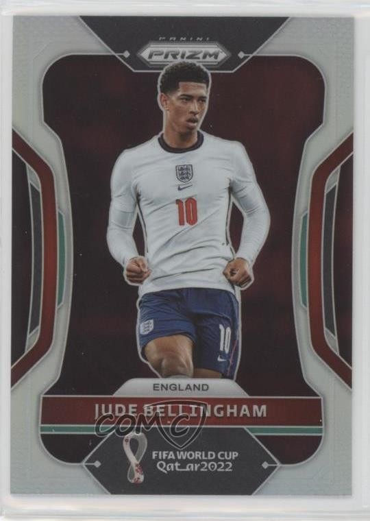 2022 Panini Prizm World Cup Qatar Silver Prizm Jude Bellingham #90 0t9q