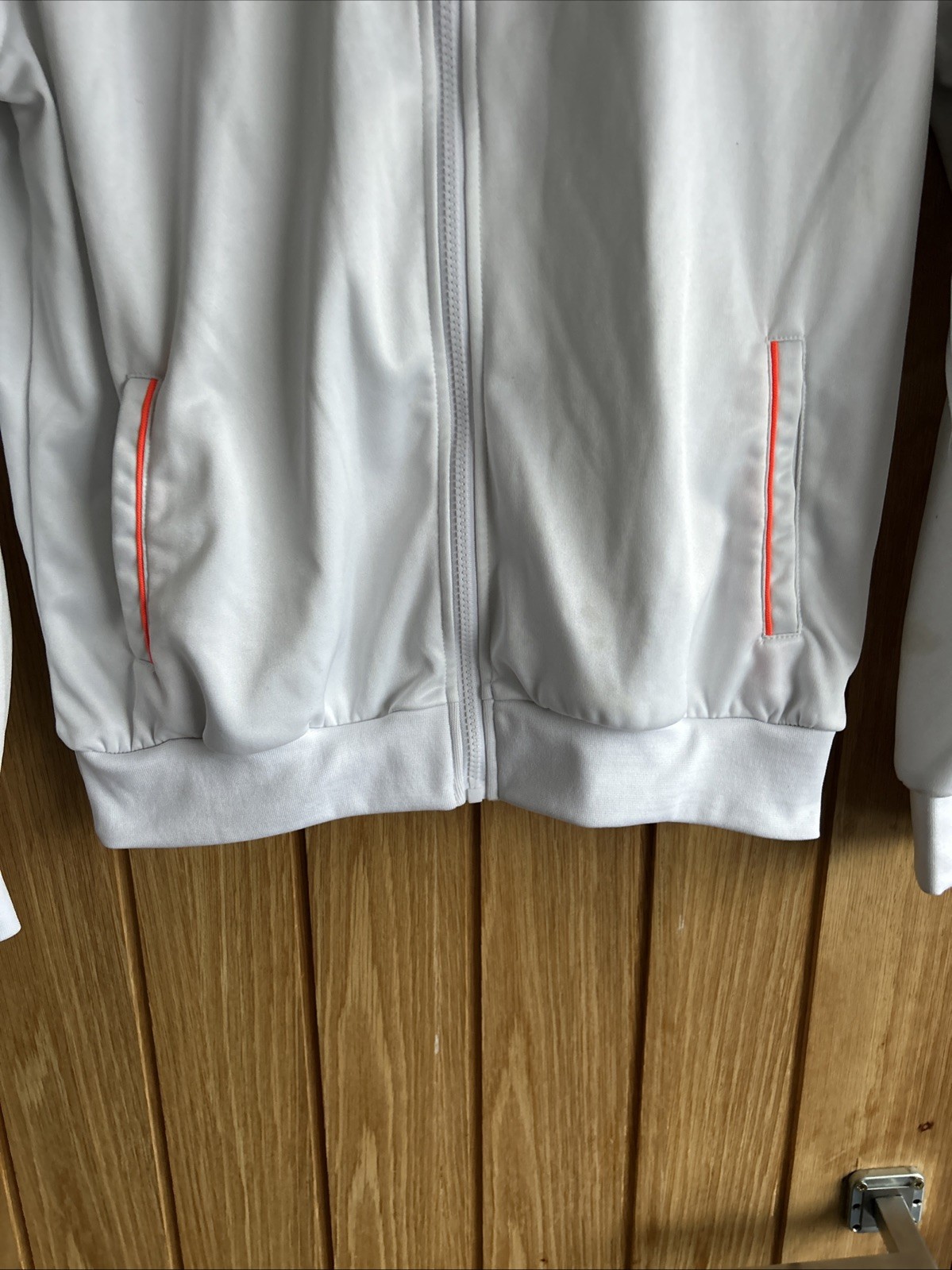 McLaren Honda F1 Team Jacket White Orange Size M 21″ P2P Official Formula 1
