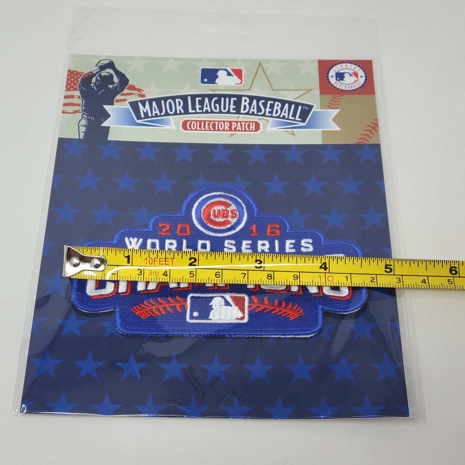 Chicago Cubs 2016 MLB World Series Champions Collector Patch WS MLB New