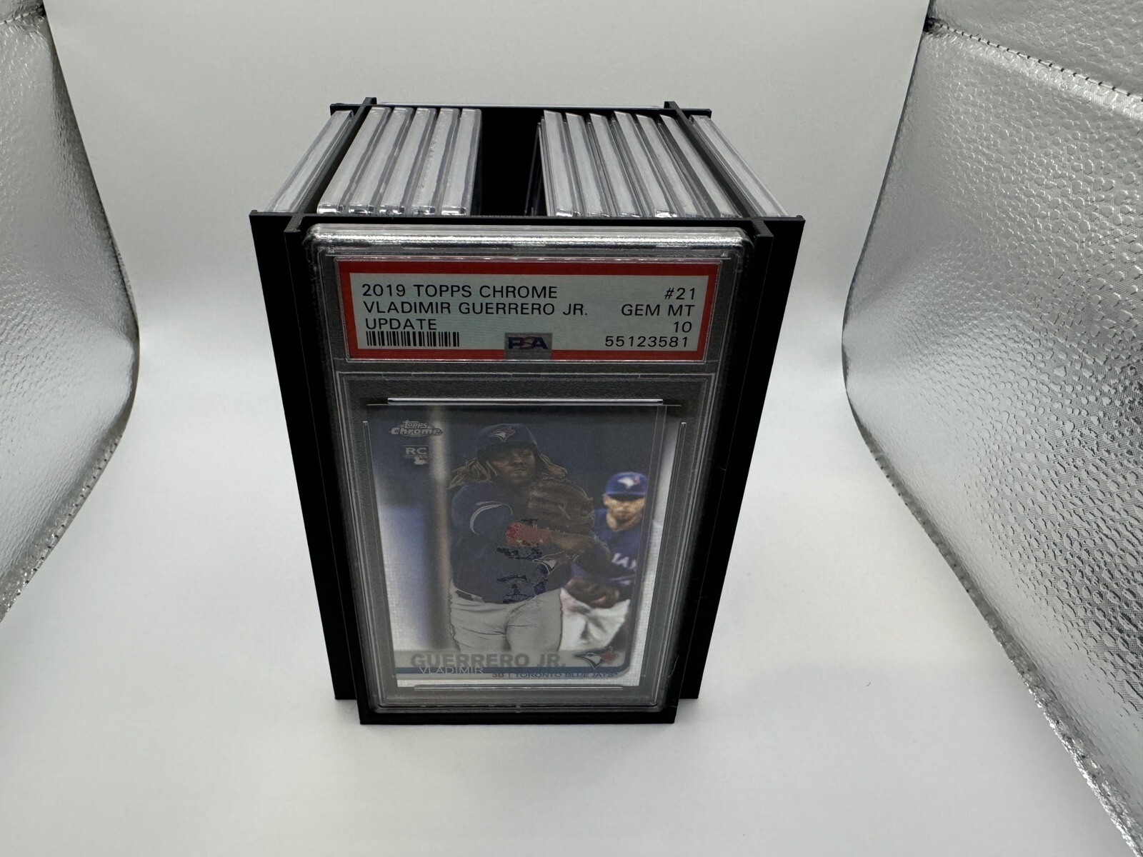 PSA Graded Card Holder And Display, Cards Not Included! – Black