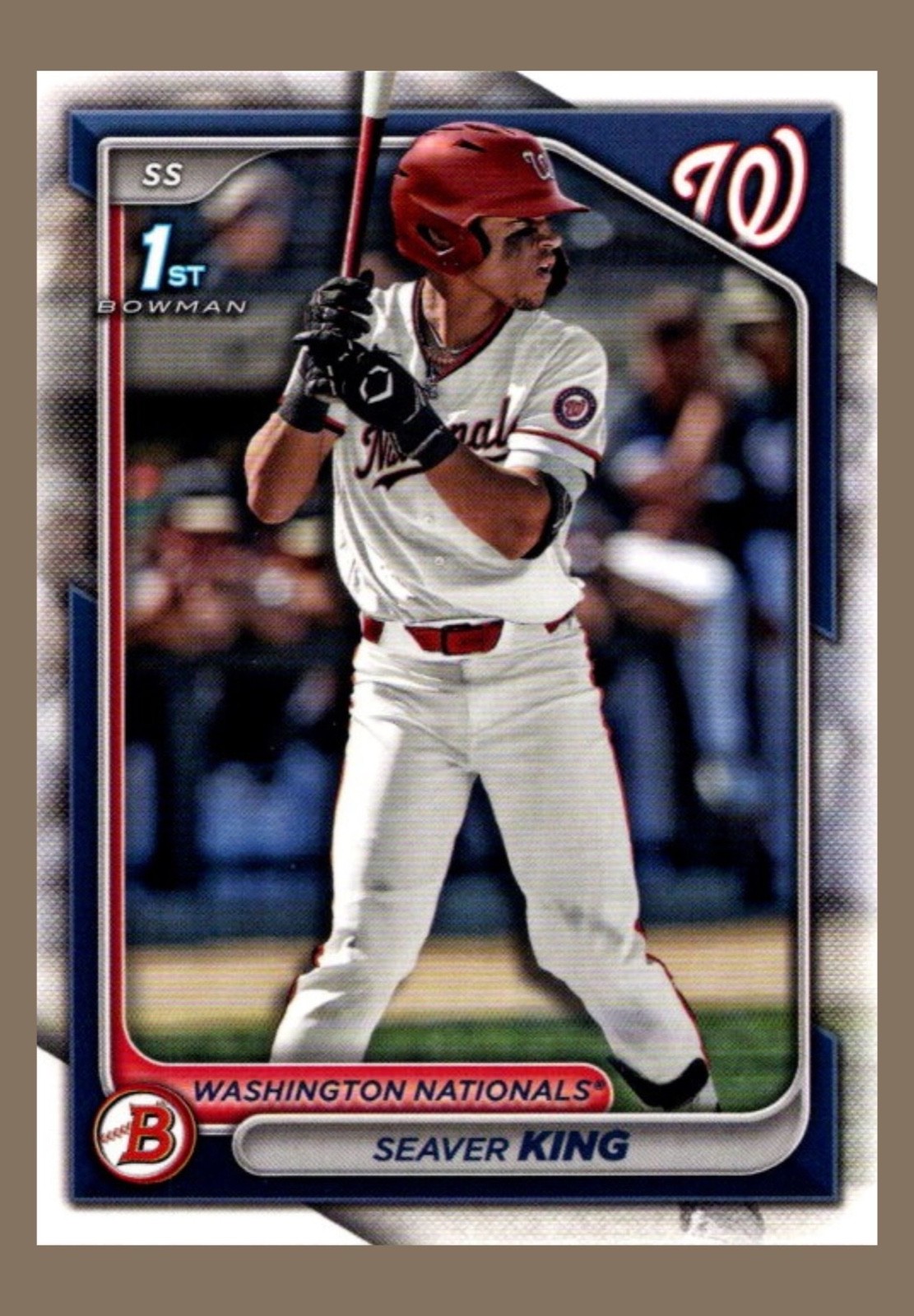2024 Topps Bowman Chrome #BD-62 Seaver King 1st Bowman Paper