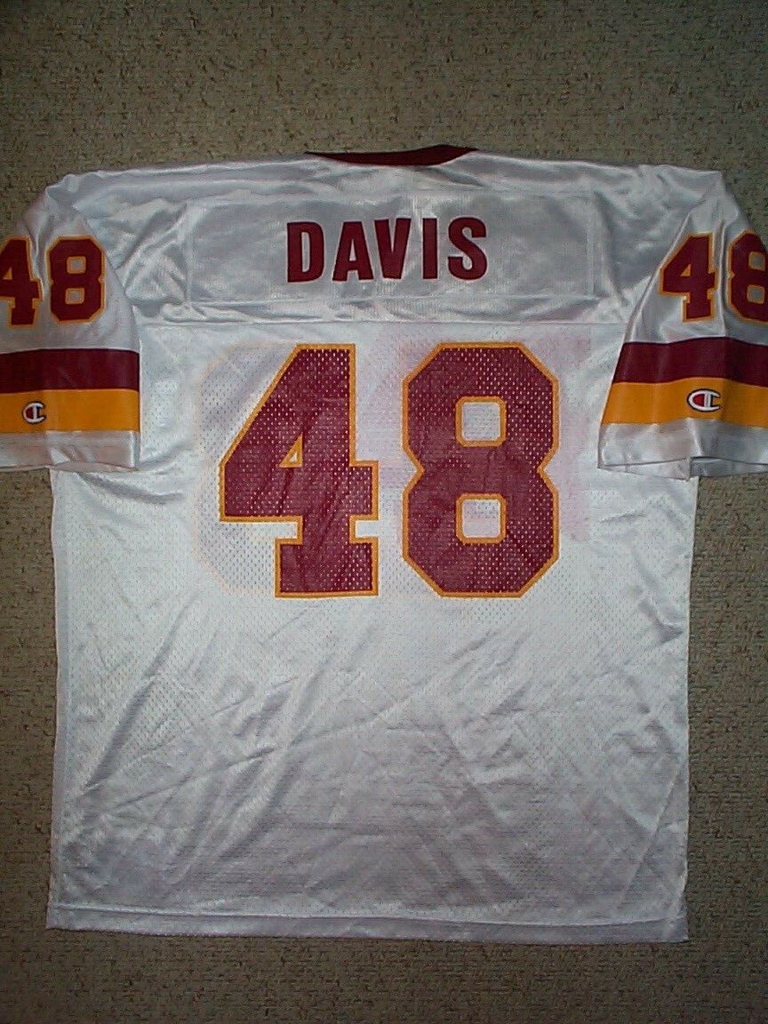 *IRREGULAR* Redskins STEPHEN DAVIS nfl VINTAGE Jersey MENS/MEN’S (L-LARGE)
