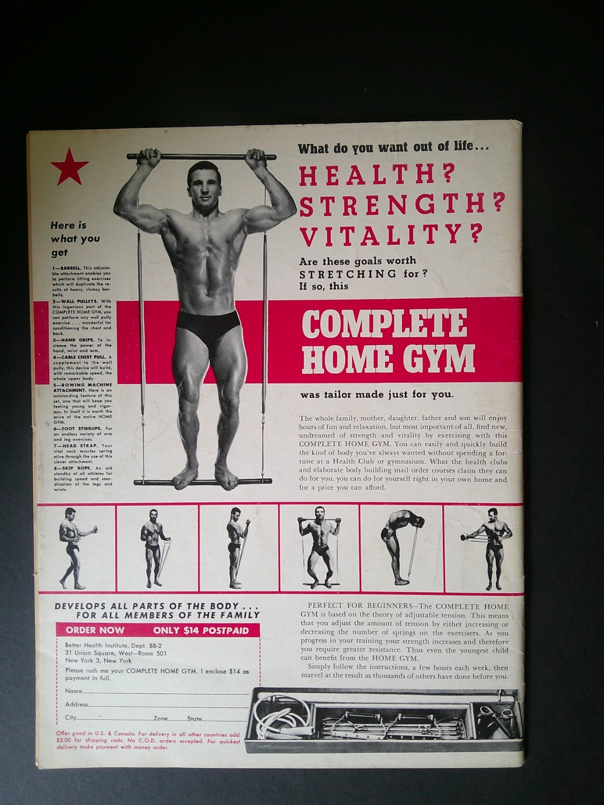 BOXING ILLUSTRATED WRESTLING NEWS MAGAZINEJULY 1962 – DICK TIGER / GENE FULLMER