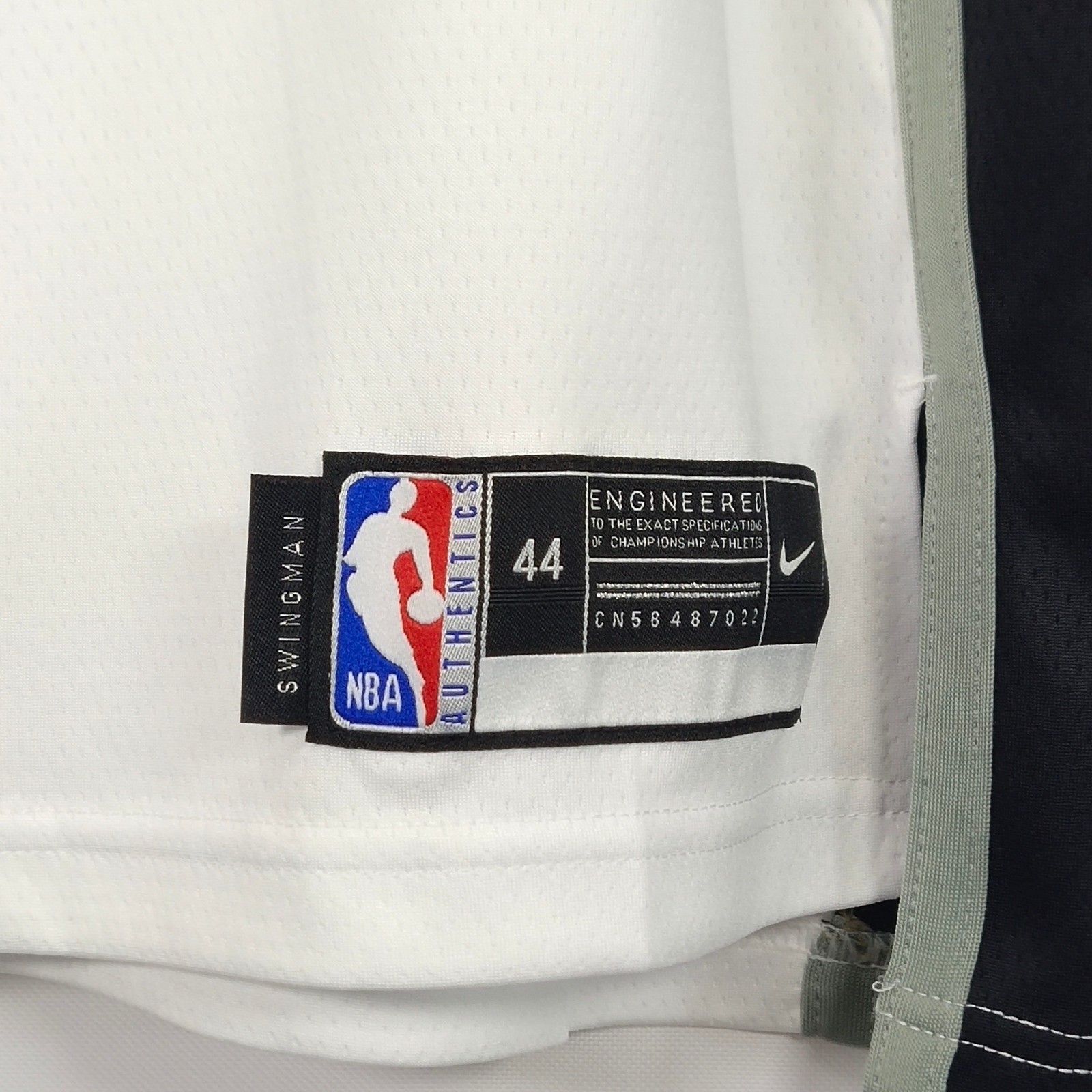 Dylan Harper #2 Heat-pressed Printed Jersey (Black and White)