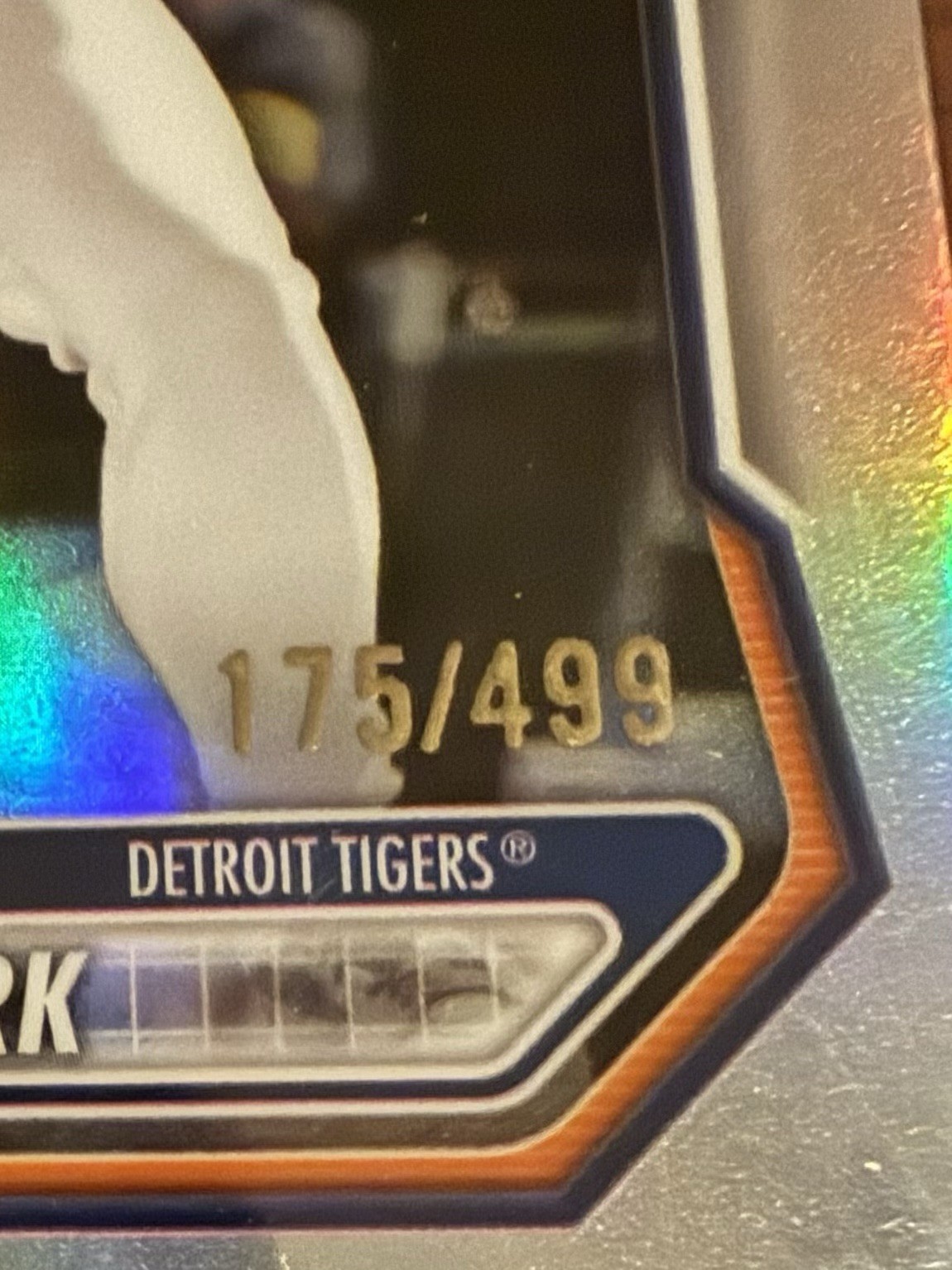 2026 Bowman Baseball Chrome Prospects Max Clark #BCP-2 RC Refractor /499 Tigers