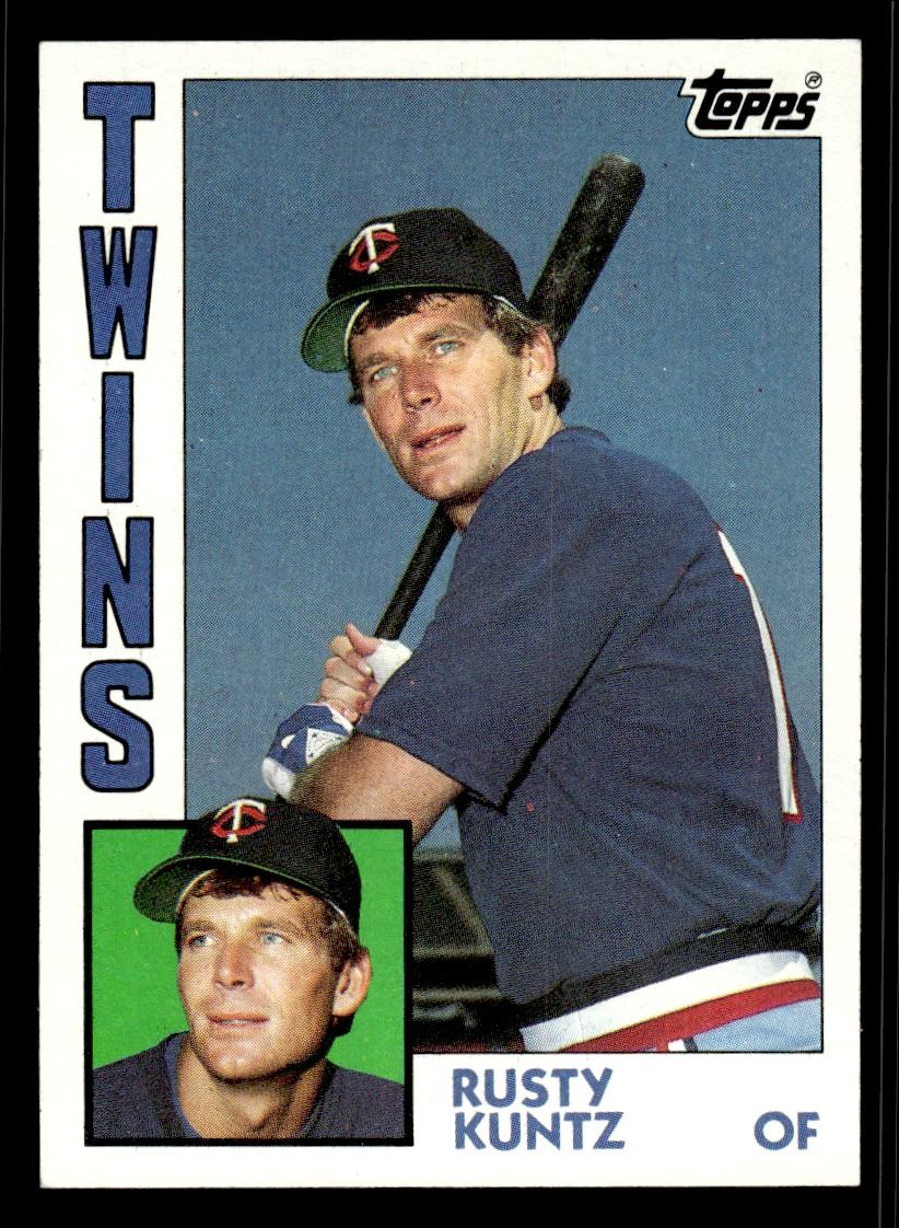 1984 Topps #598 Rusty Kuntz Minnesota Twins
