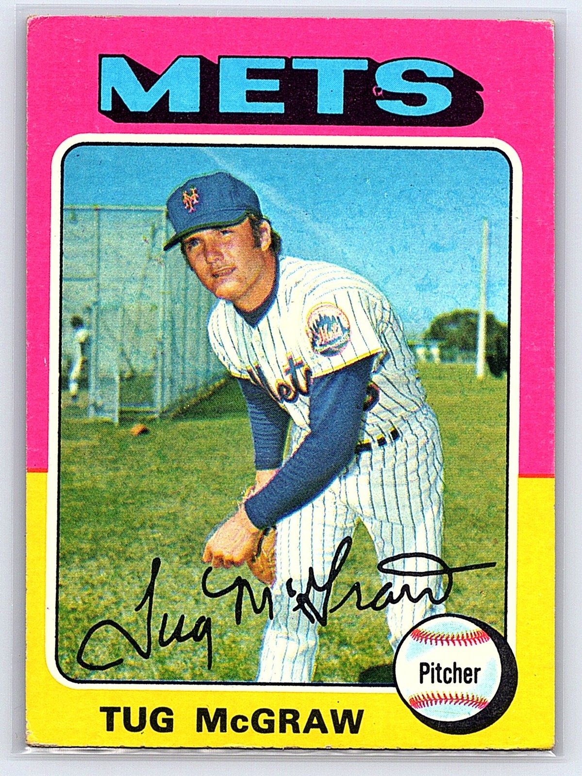 1975 Topps #67 Tug McGraw