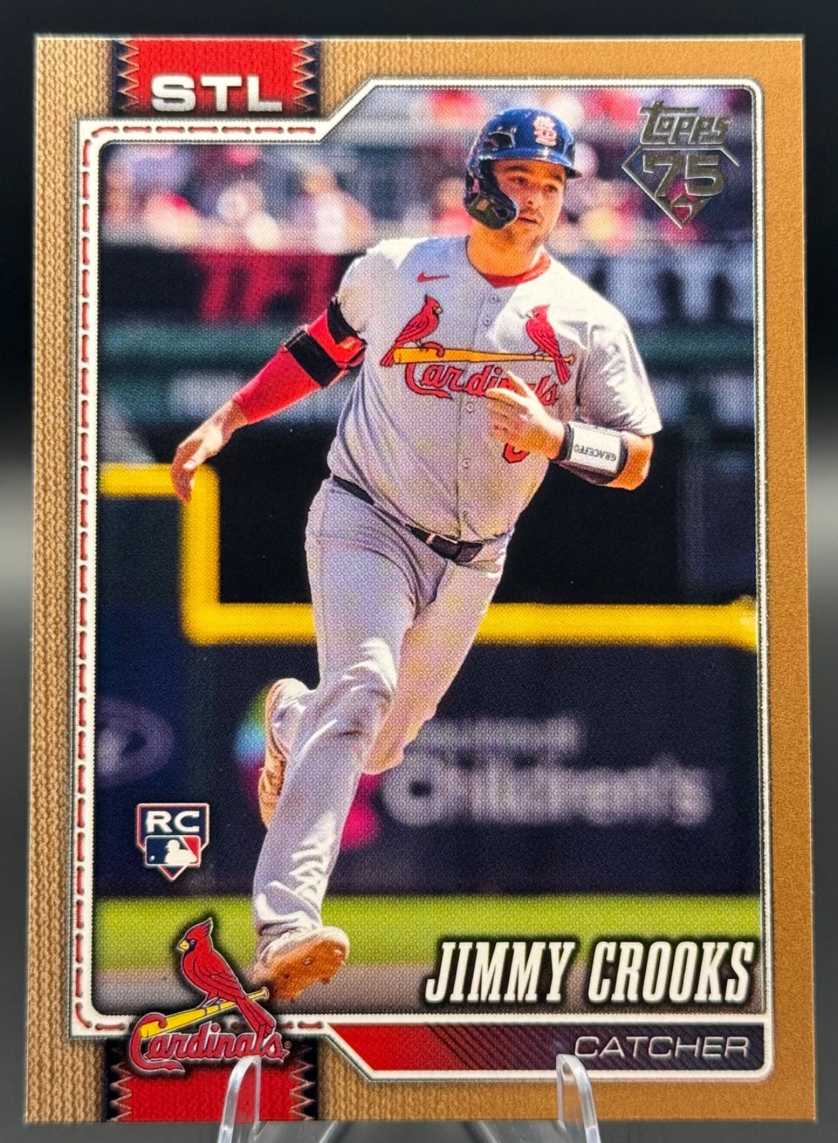 2026 Topps Series 1 Jimmy Crooks III Rookie Gold /2026