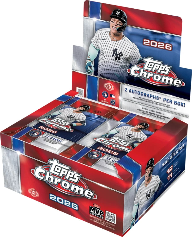 2026 Topps Chrome Base Cards #151-300 – You Pick, Complete Your Set!