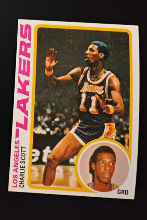 1978-79 Topps Charlie Scott (HOF) Card #43 near mint-mint condition