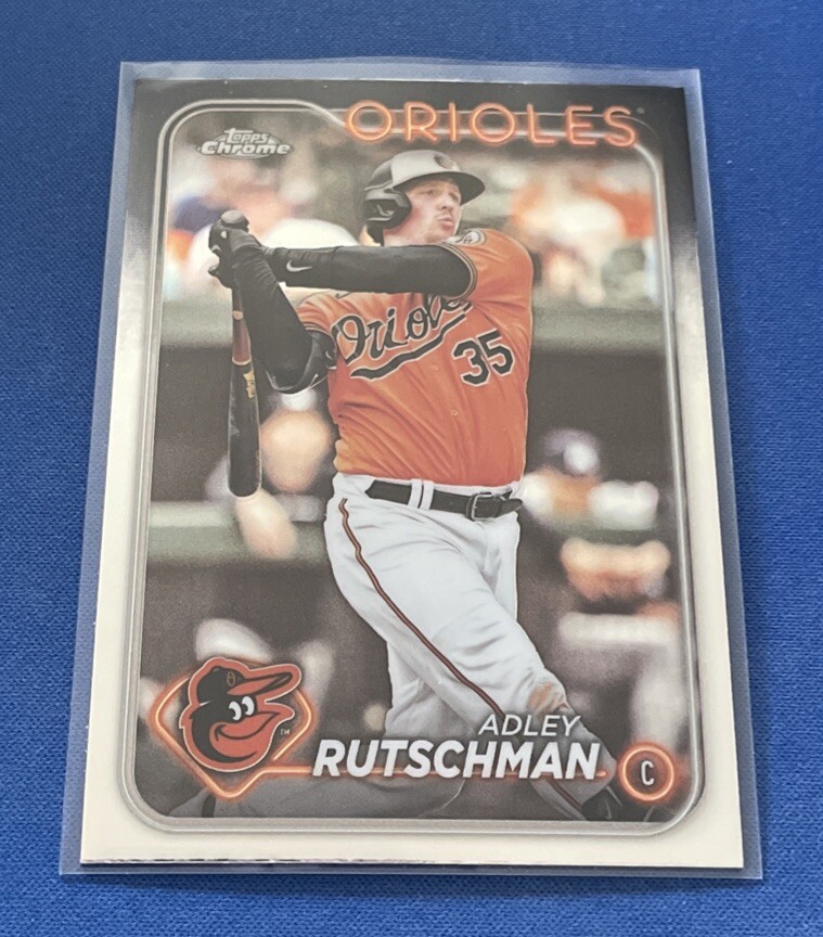 2024 Topps Chrome #80 Adley Rutschman Baltimore Orioles