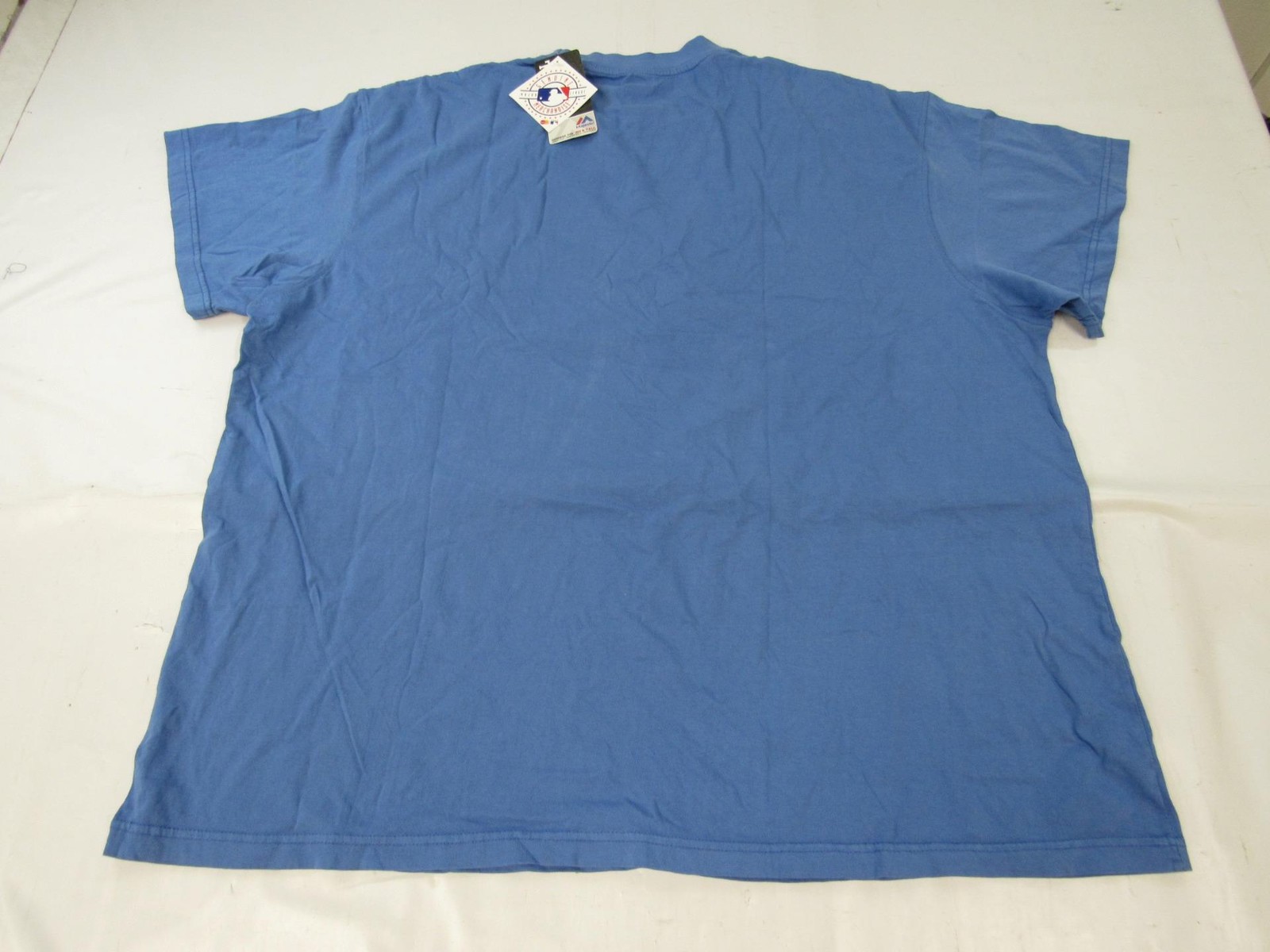 New York Mets Mens Big & Tall Sizes 3XL-4XL-5XL Majestic Distressed Blue Shirt