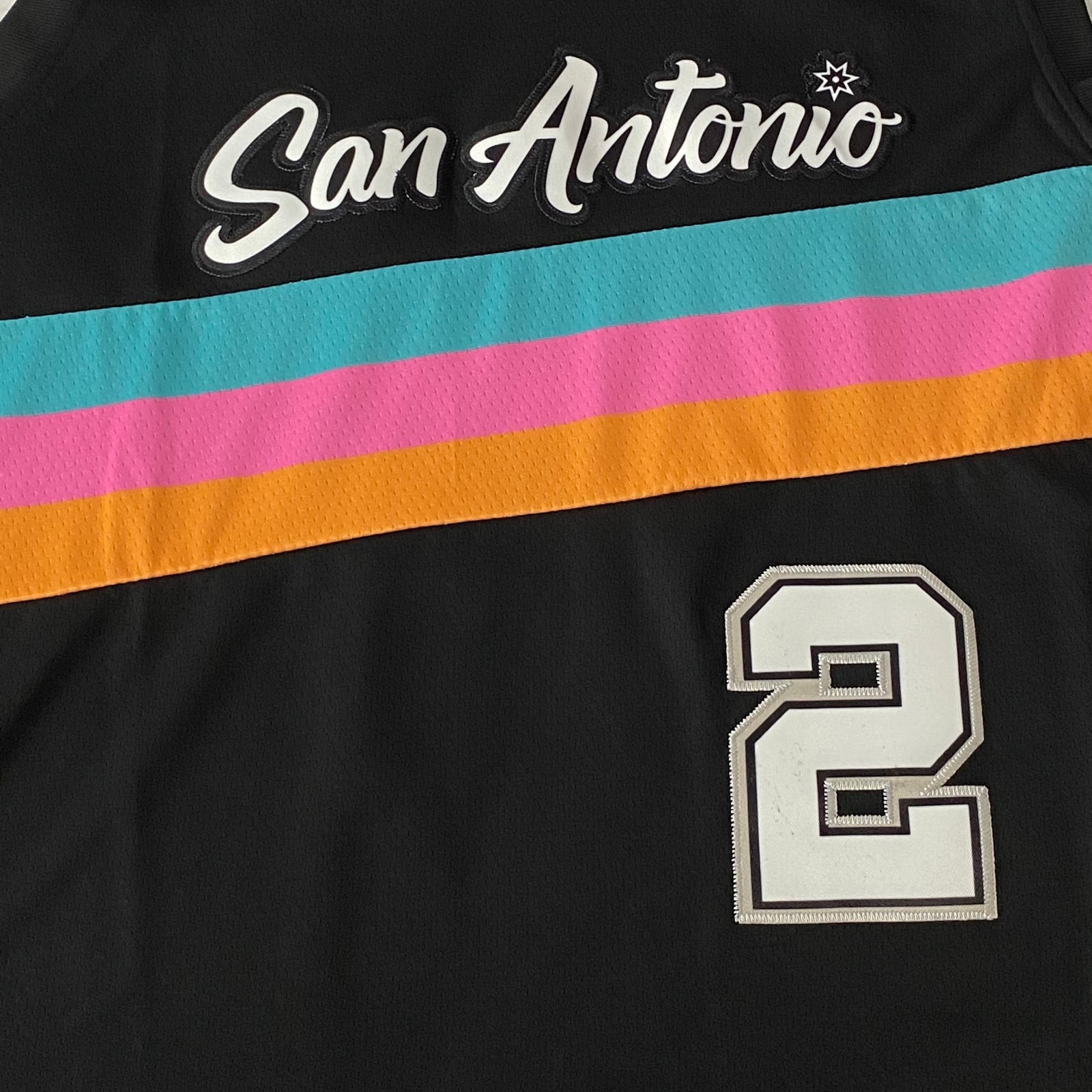 Dylan Harper #2 Black Jersey. Custom. Sewn version. Men’s Sizes S–2XL