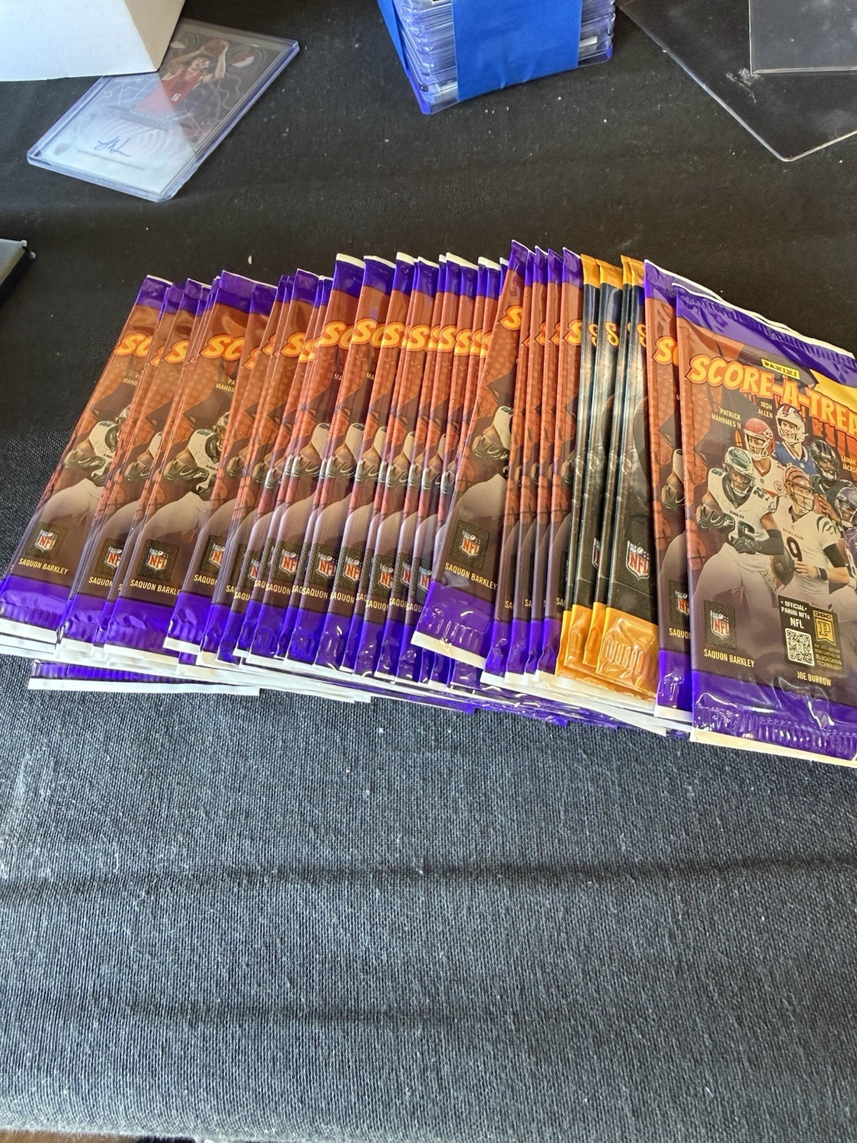 45 Panini Score-A-Treat NFL 2024+2025 Packs Pack Lot 3 Cards Each