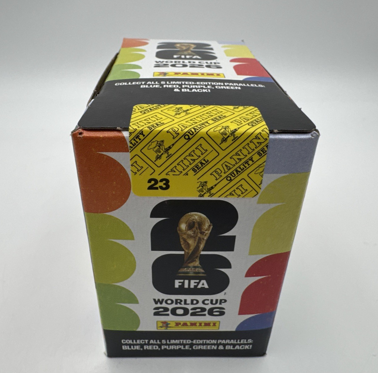 2026 Panini FIFA World Cup Sticker Box Factory Sealed 25 Packs U.S. Edition 2026