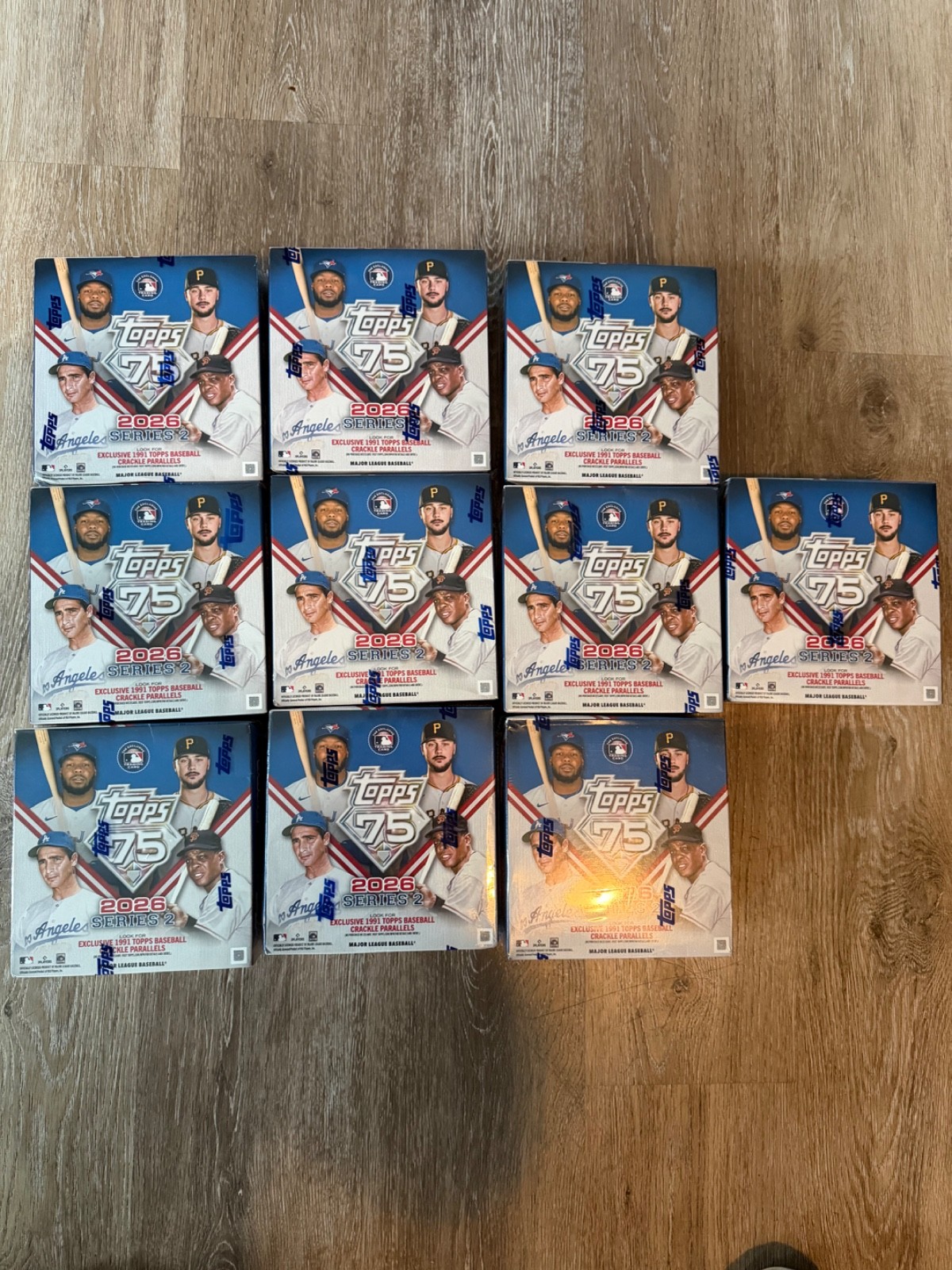 2026 Topps Series 2 Baseball MEGA BOX 196 Cards 14 Packs MLB Sealed New
