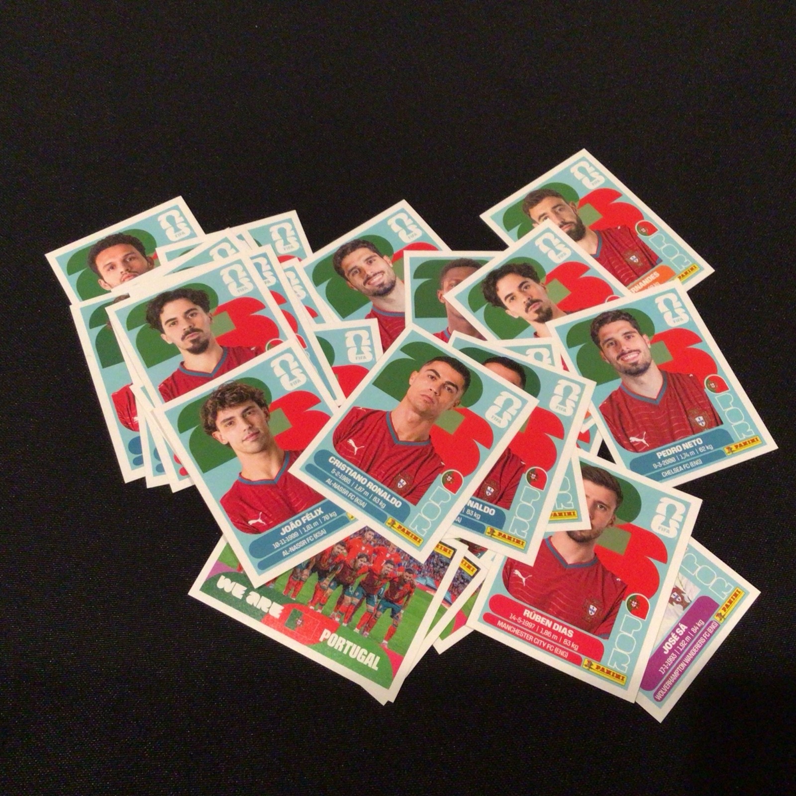 Panini PORTUGAL TEAM SQUAD Sticker World Cup 2026 Multi Listing RONALDO