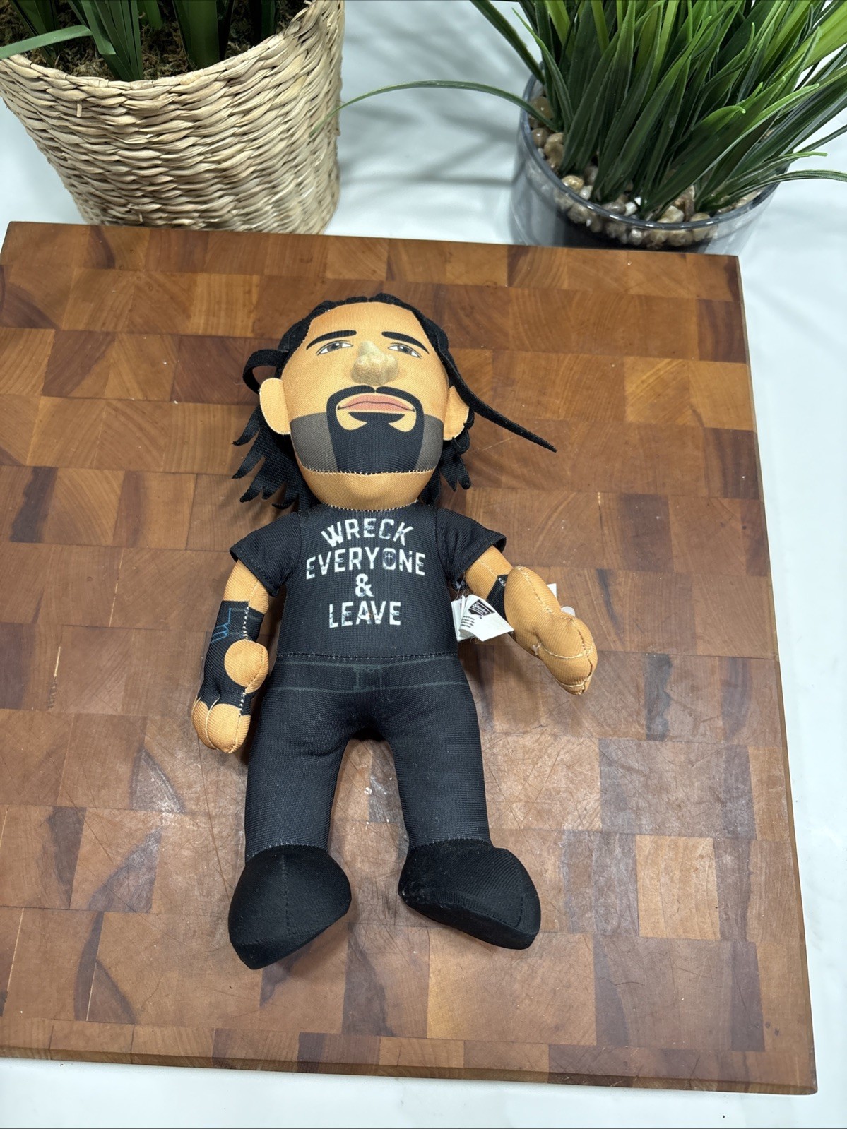 Roman Reigns WWE Superstar Bleacher Creatures 10″ Plush Figure