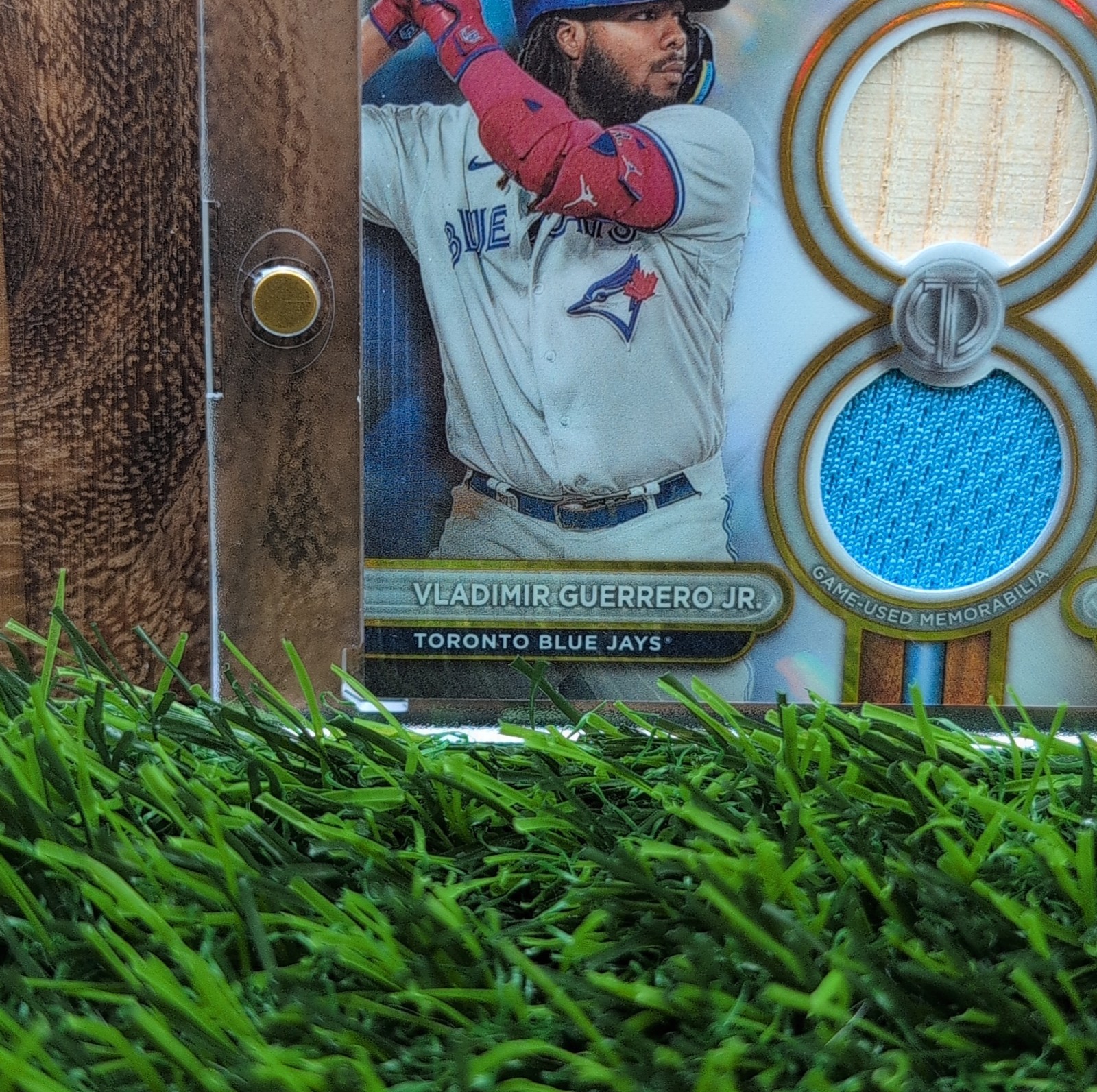 VLADIMIR GUERRERO JR BO BICHETTE 2024 Topps Tribute Dual Relic /75