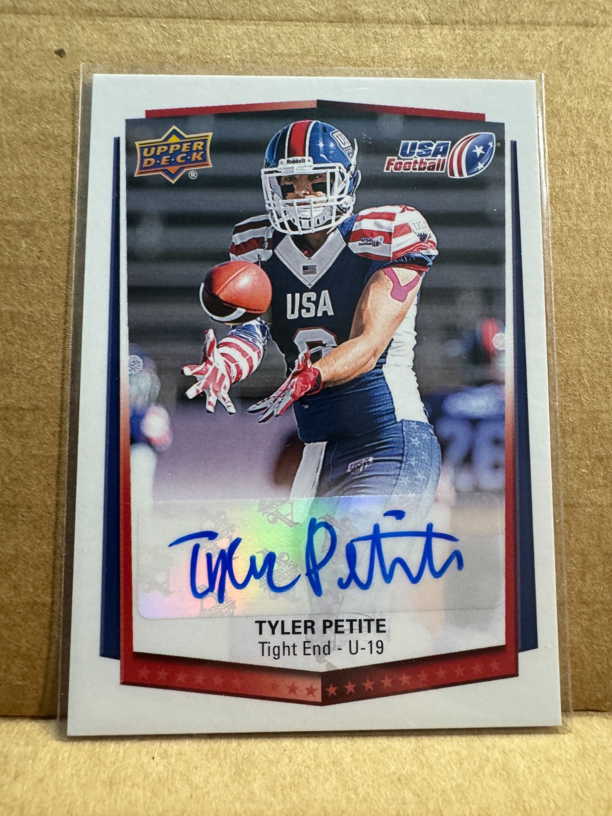 2015 Upper Deck USA Football Autos Autographs – Pick from Multiple – Build Set