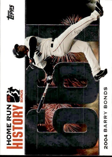 2005 – 2006 Topps Barry Bonds Home Run History – Finish Your Set – You Pick
