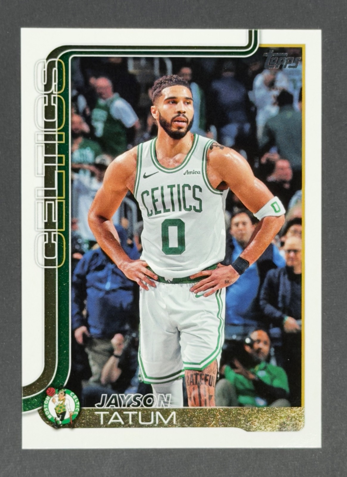 Jayson Tatum #1 2025 Topps Basketball Boston Celtics Superstar NBA Champion