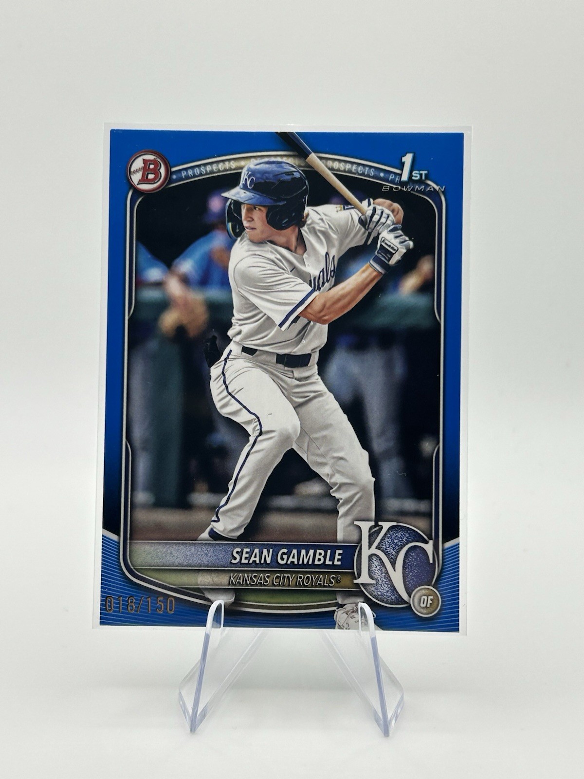 2025 Bowman Draft #BD-178 Sean Gamble Blue Border #/150