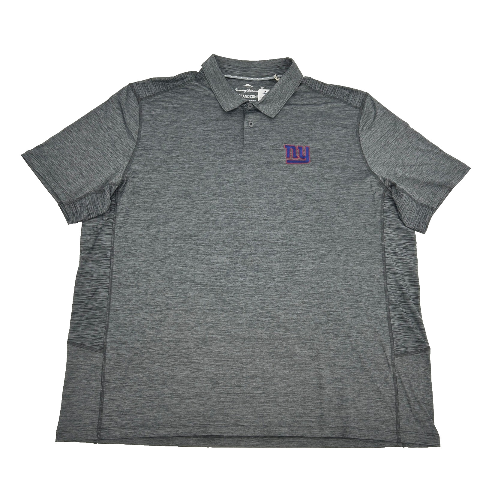 NY Giants Tommy Bahama IslandZone Polo Shirt Men’s XXXL 3XL Gray NFL NEW