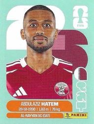 2026 Panini FIFA World Cup Stickers #QAT15 Abdulaziz Hatem