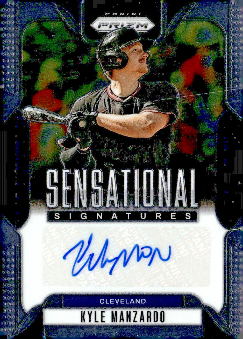 2025 Panini Prizm | KYLE MANZARDO SENSATIONAL SIGNATURES AUTO #SS-KM |