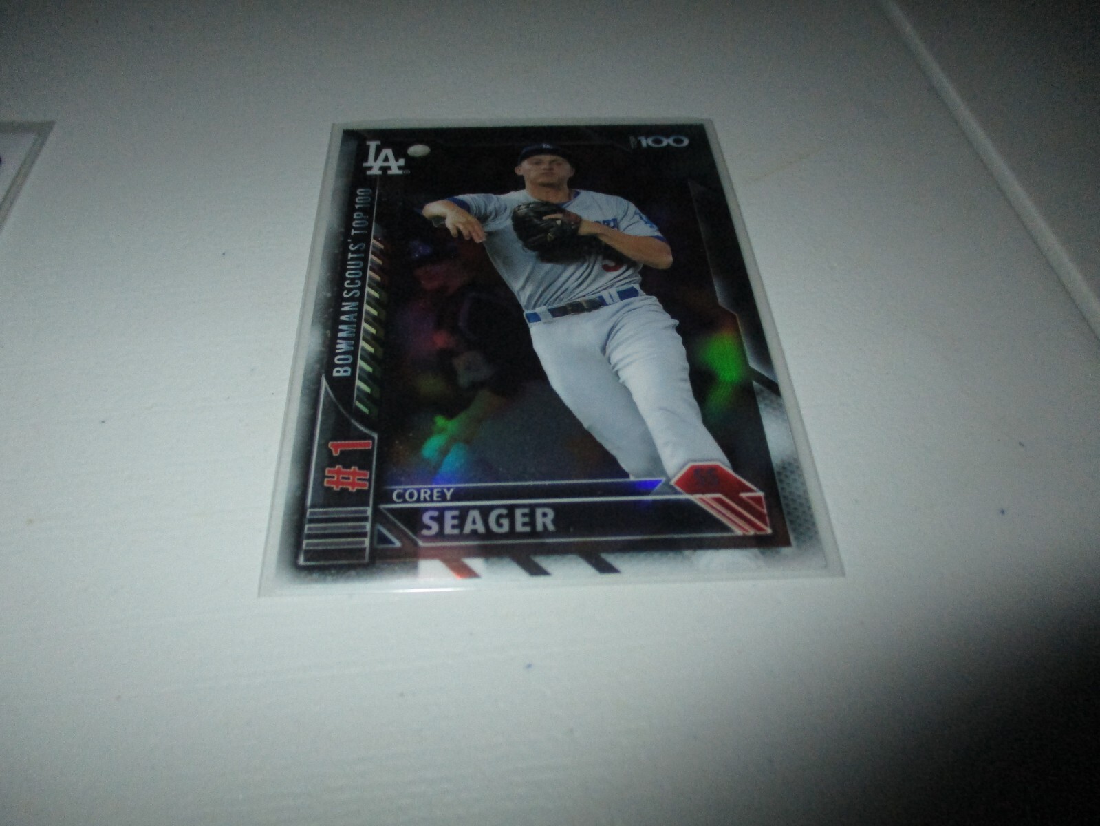 Corey Seager 2016 Bowman Chrome Scouts’ Top 100 #BTP-1