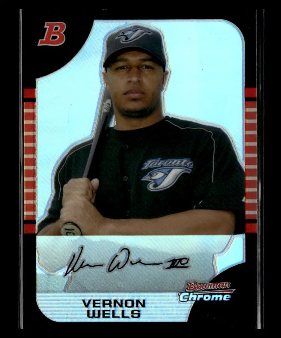Vernon Wells 2005 Bowman Chrome Refractor #63