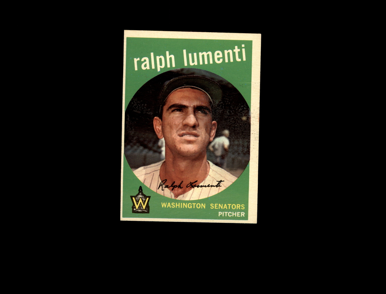 1959 Topps 316A Ralph Lumenti Option EX #D1,243659