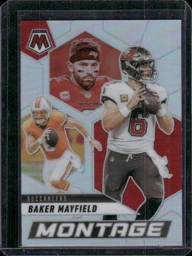 2025 Mosaic Prizm Silver Montage BAKER MAYFIELD #17