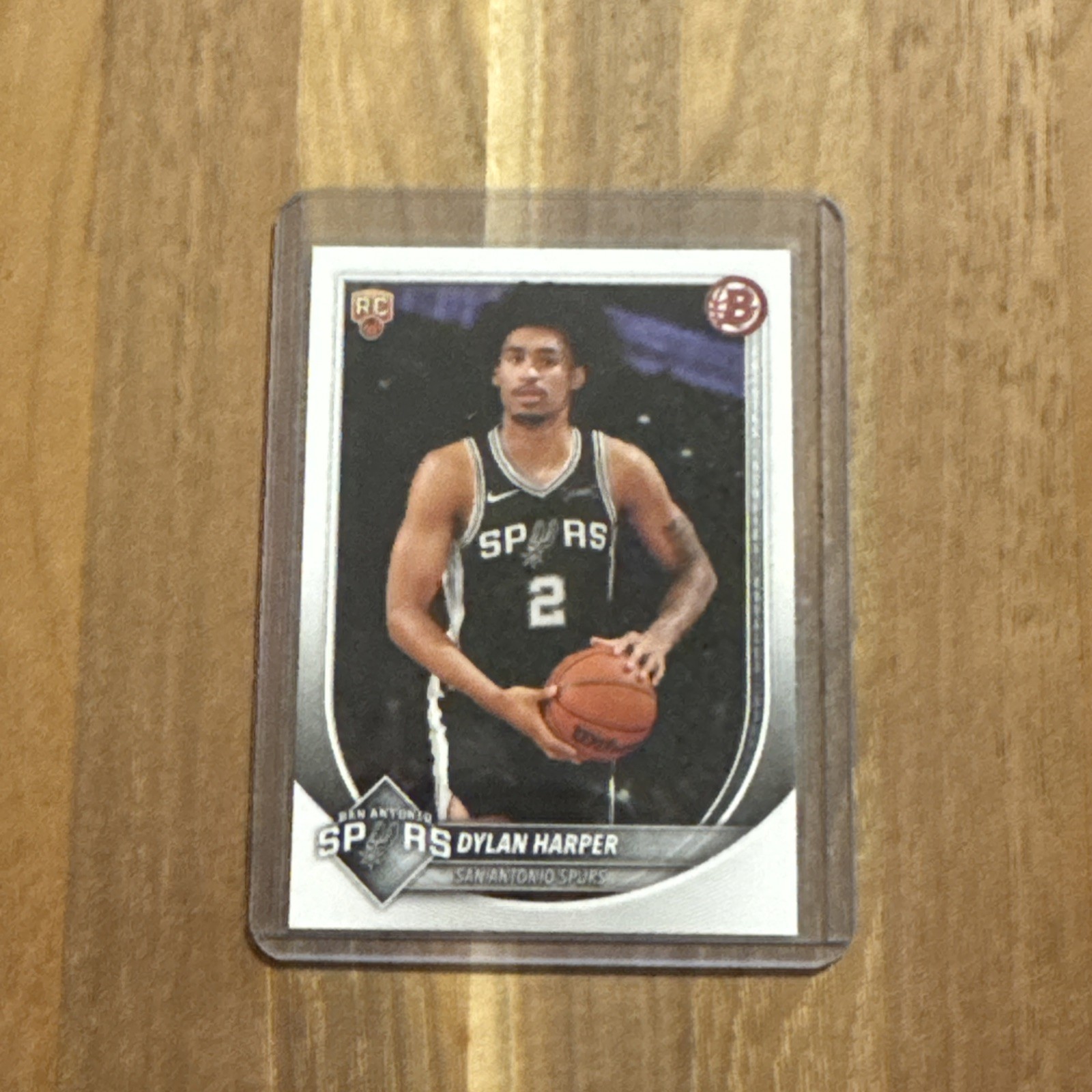 2025 Bowman Chrome Dylan Harper #BCV-2 San Antonio Spurs (RC)