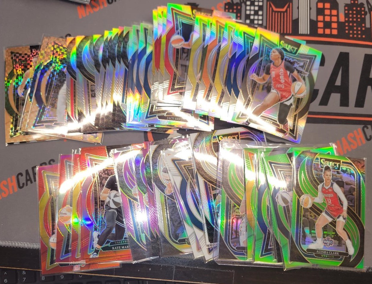 2025 Select WNBA Parallels – Complete Your Set – Silver, Red, Bronze, white, etc