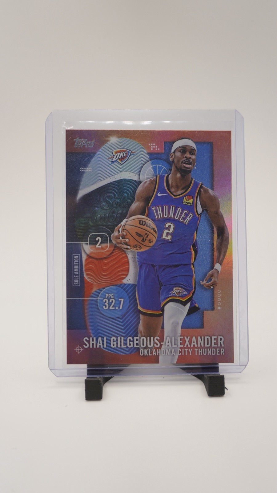 2025-26 Topps Basketball Shai Gilgeous-Alexander Sole Ambition SSP #SA-9 Thunder