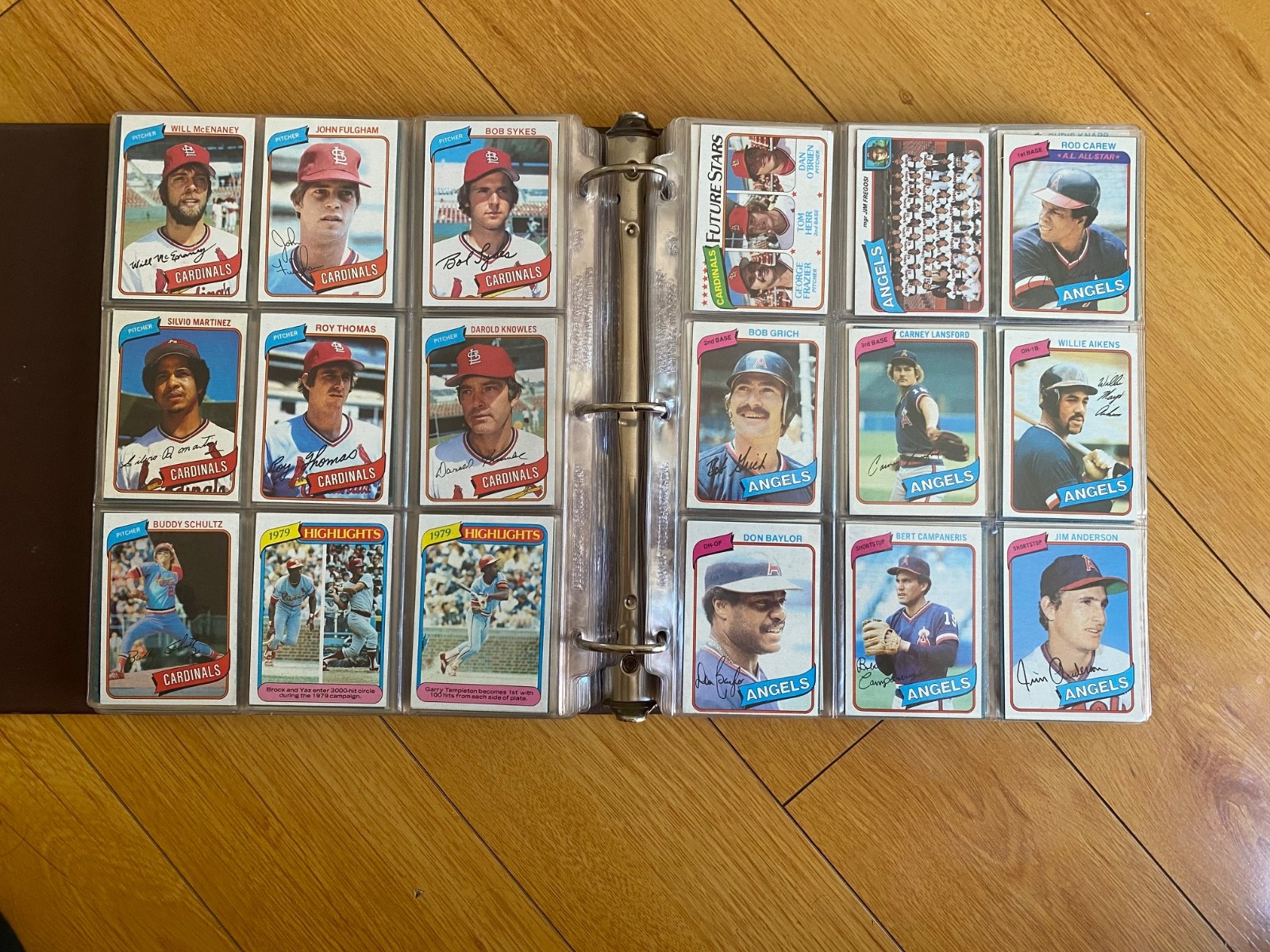 1980 Topps Baseball Collection – Incomplete Set – 707 Cards – Henderson, Ryan