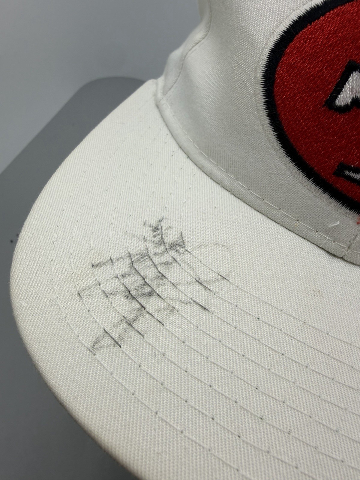 VintageNew Era San Francisco 49ers Snapback Hat With Unknown Signature