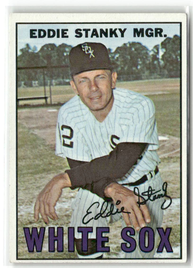1967 Topps #81 Eddie Stanky EX – EX/MT