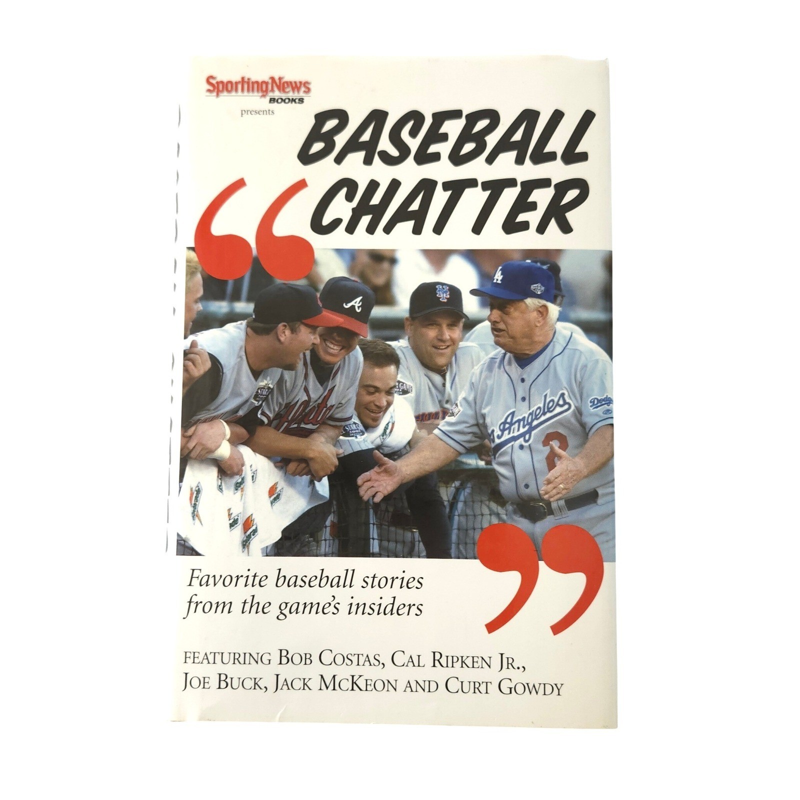 Baseball Chatter Sporting News Books Hardcover Vintage 2004 MLB Stories