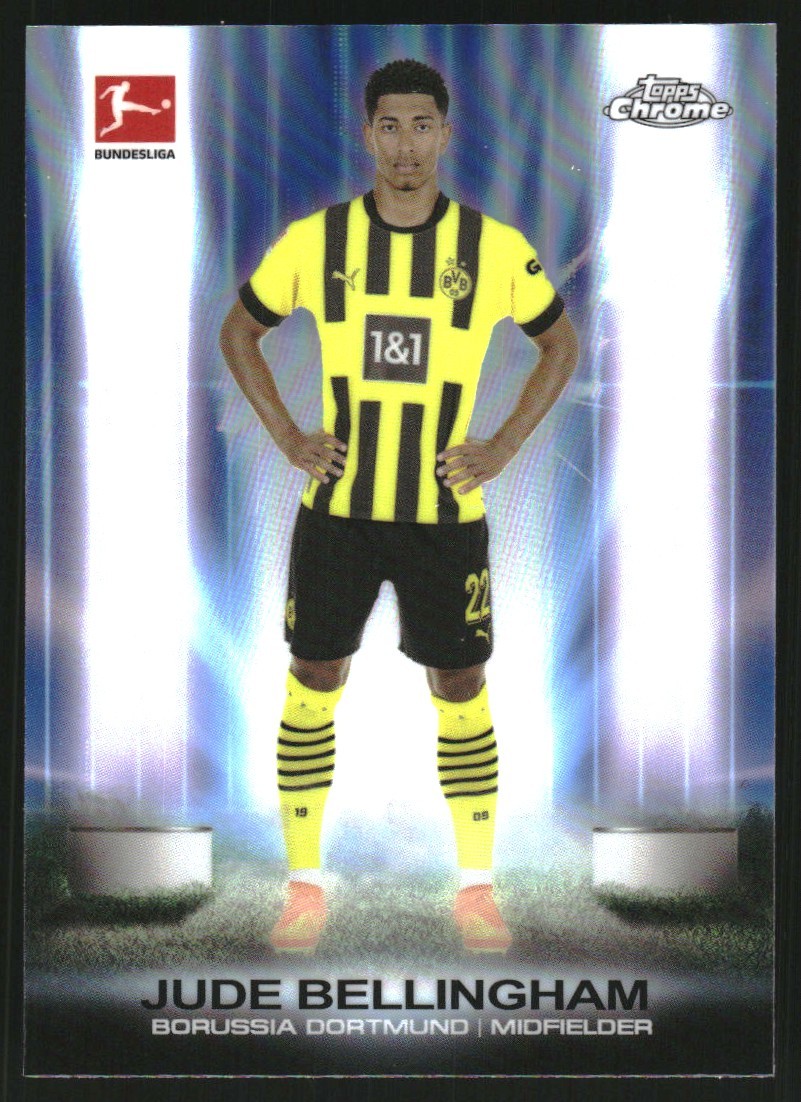 2023-24 Topps Chrome Bundesliga Ultrabeam #UB12 Jude Bellingham – SCR