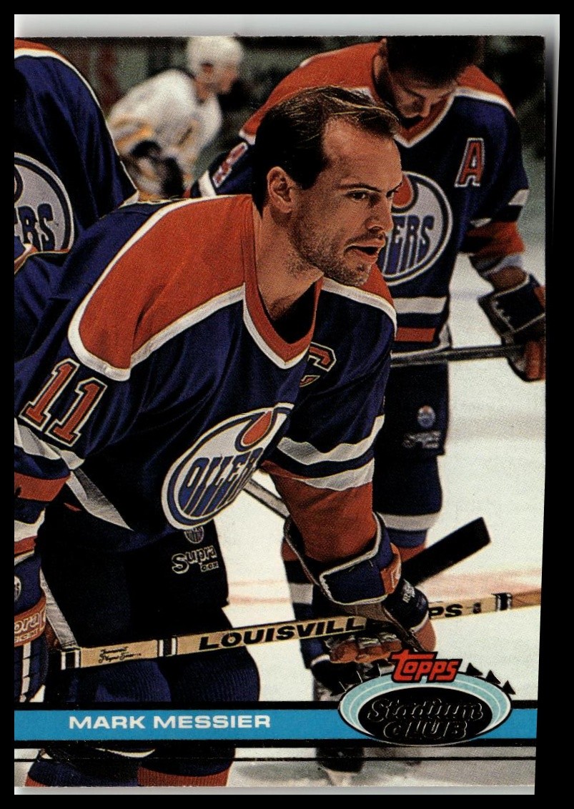 1991-92 Stadium Club #111 Mark Messier