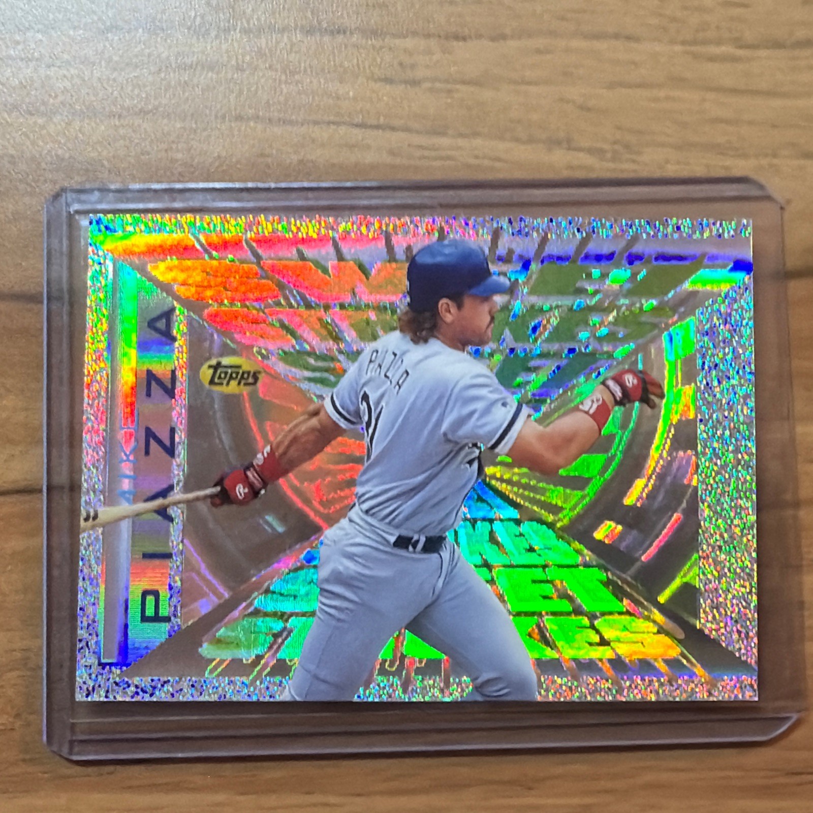 Mike Piazza 1997 Topps Sweet Strokes #SS12 Los Angeles Dodgers