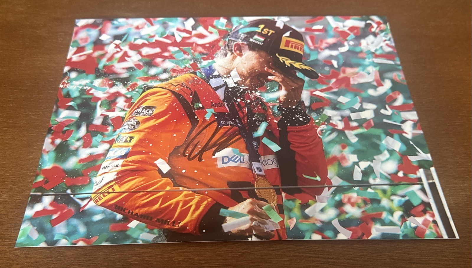 Oscar Piastri F1 Driver SIGNED AUTOGRAPHED 8×10 Signed Photo w/ COA & Proof !!