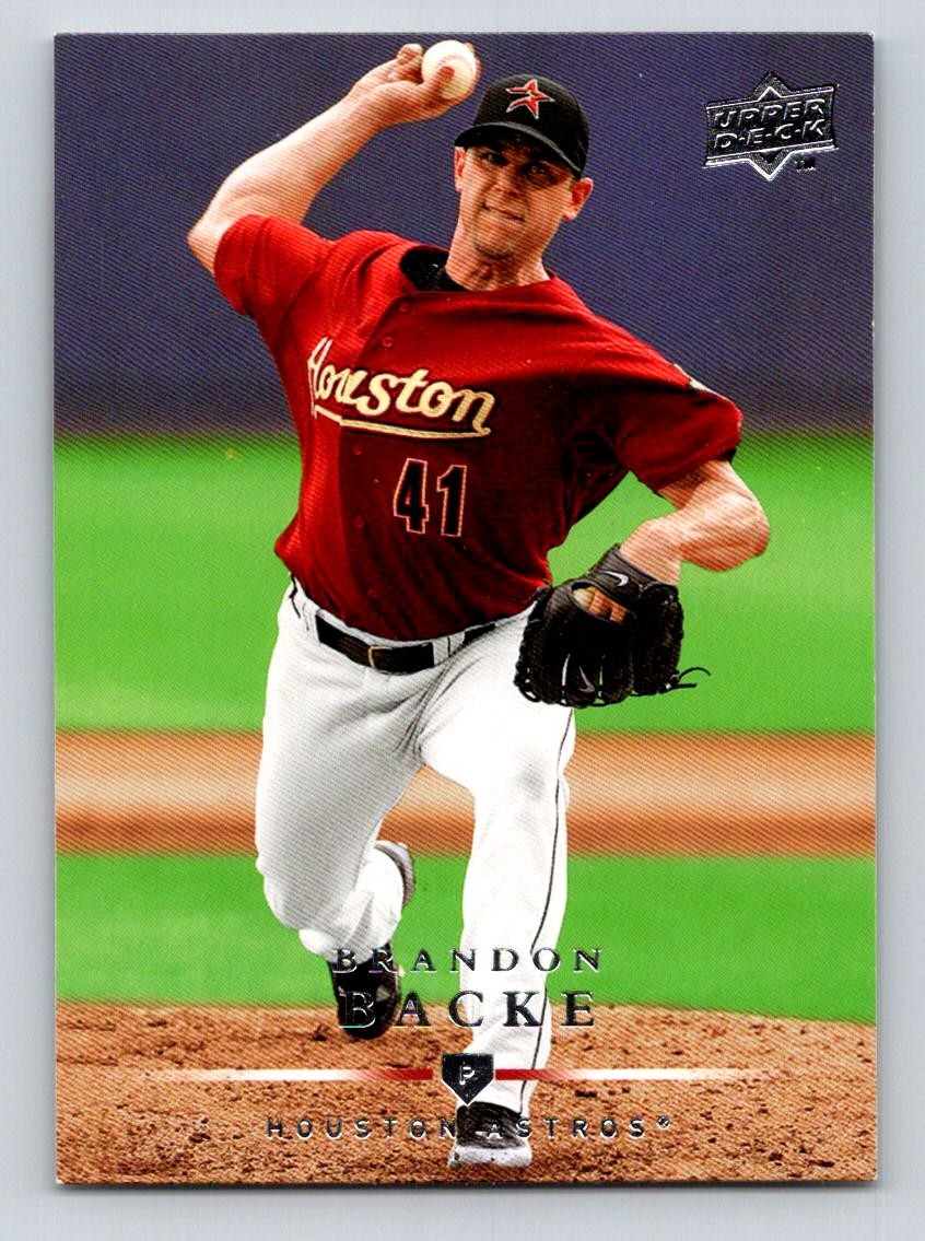 2008 Upper Deck #519 Brandon Backe Houston Astros