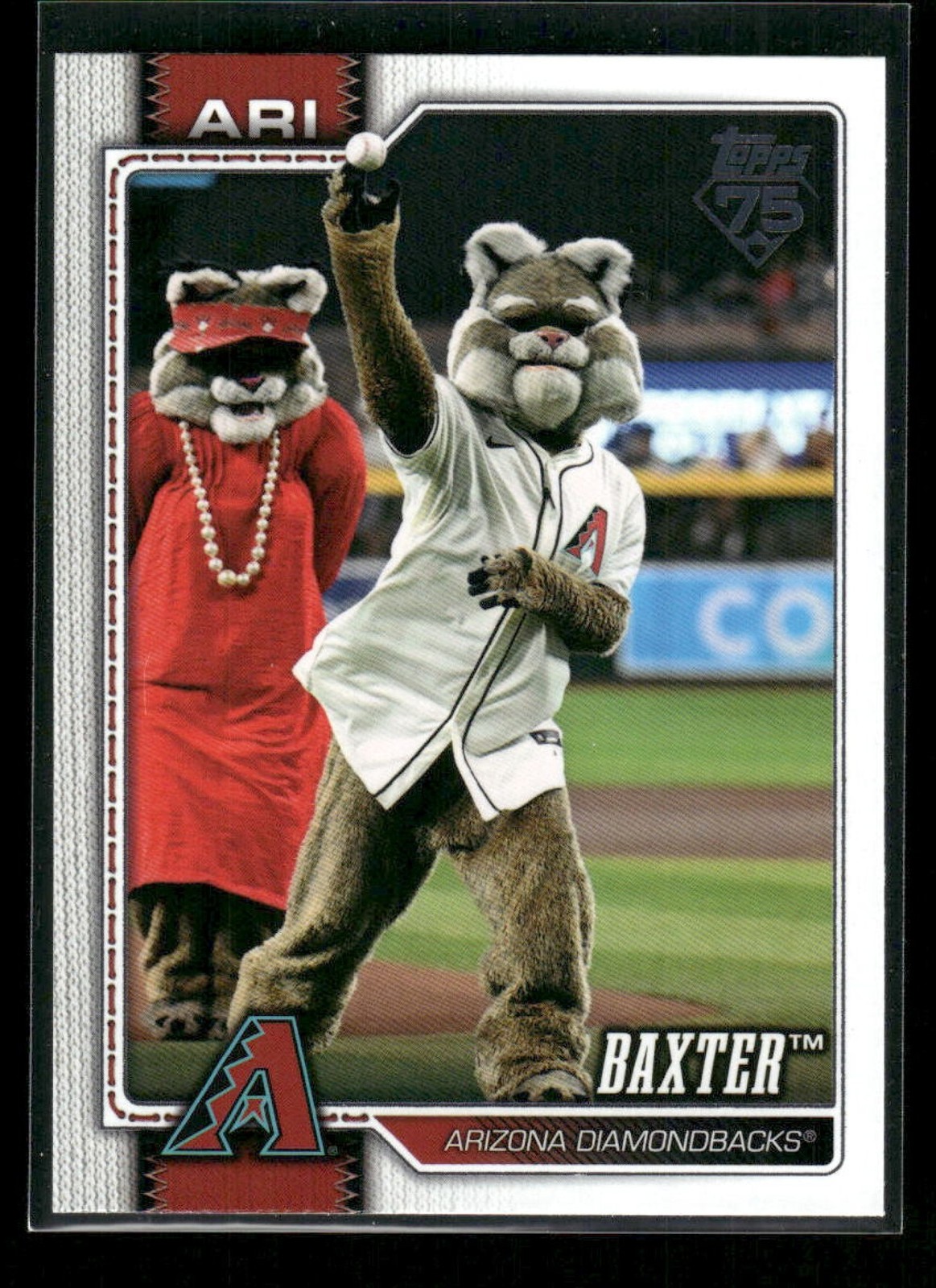 2026 Topps Baxter #M-1 Mascots Diamondbacks